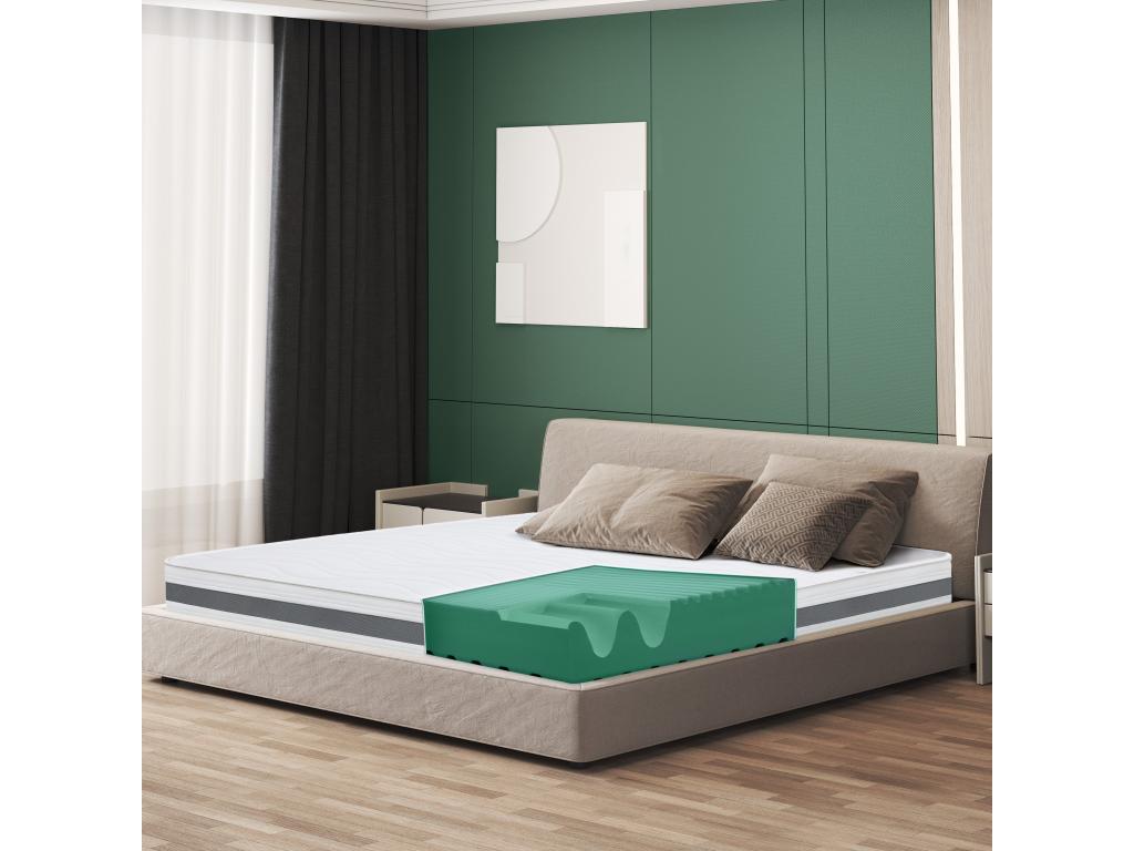Single mattress 110x180 with orthopedic memory foam - Height 16 cm - Made in Italy URSW59923
