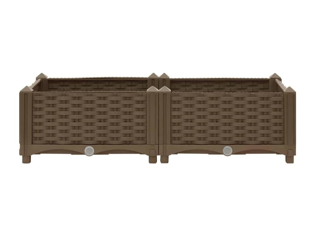 Raised bed 80x40x23 cm Polypropylene DZNA50046