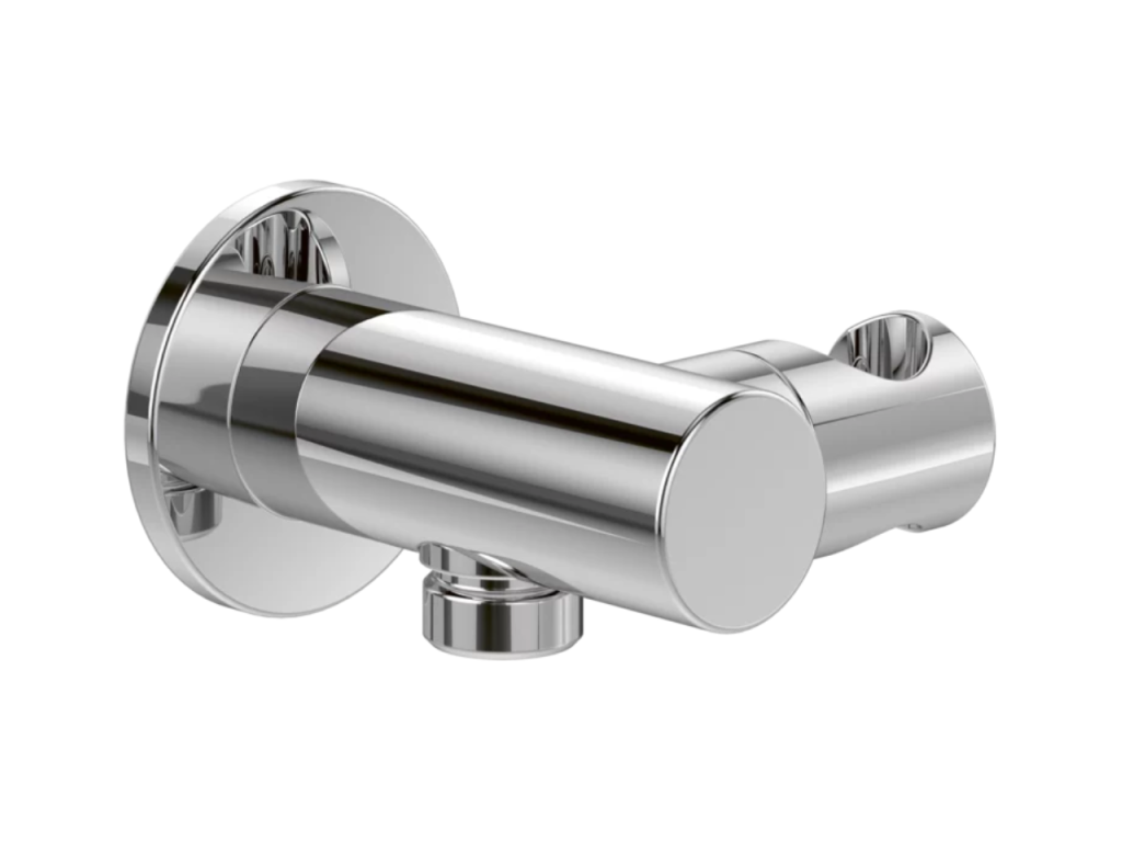 Wall-mounted hand shower holder with Ventoriq connection AND BOCH Universal round Ventoriq CEXT66422