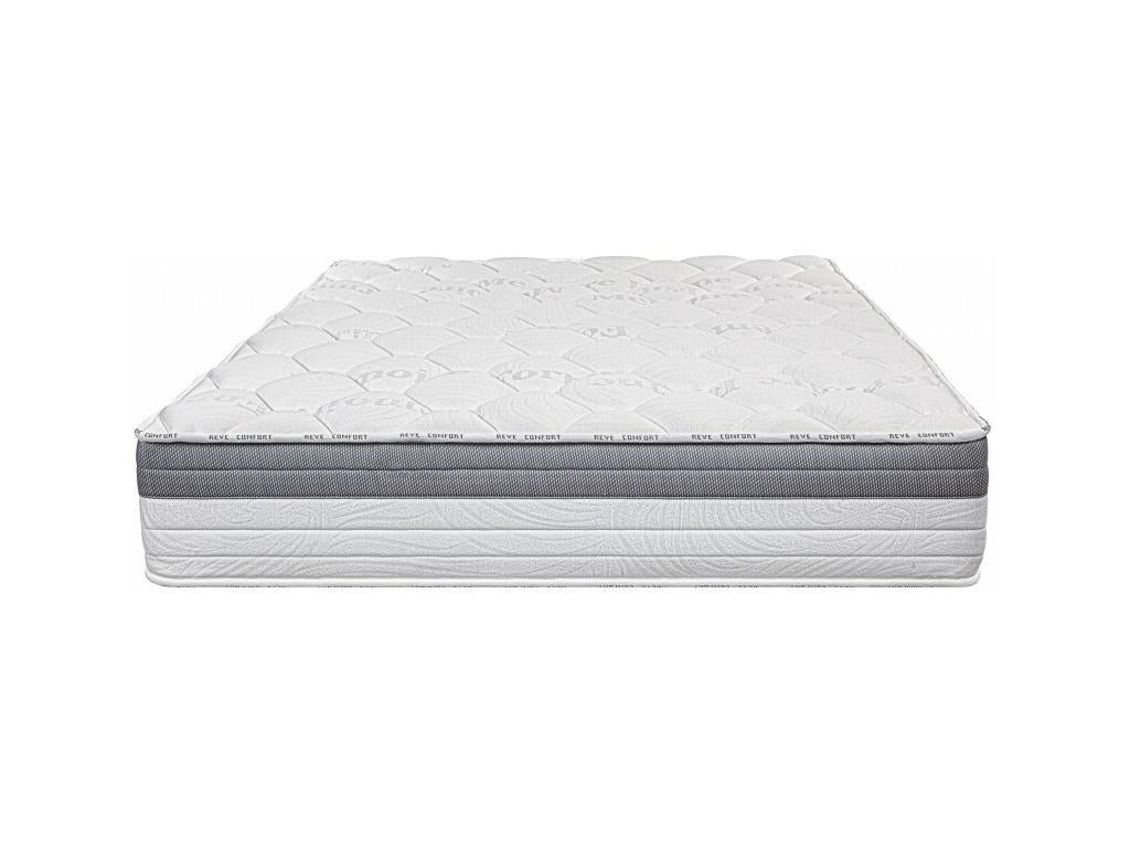 Ventoriq 26cm high-density foam mattress with independent sleeping zones, ergonomic design, high adaptability, summer/winter side, 140x190cm WFRT99787