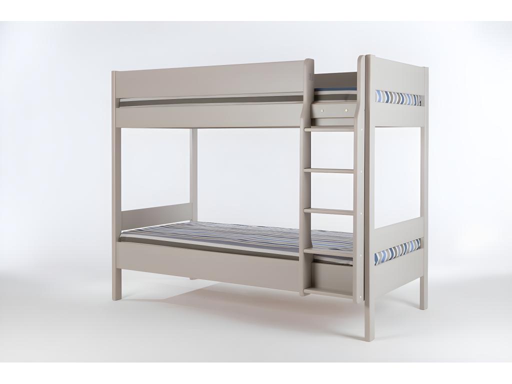 Saint Lumenao solid wood bunk bed - plain linen KHAM45592