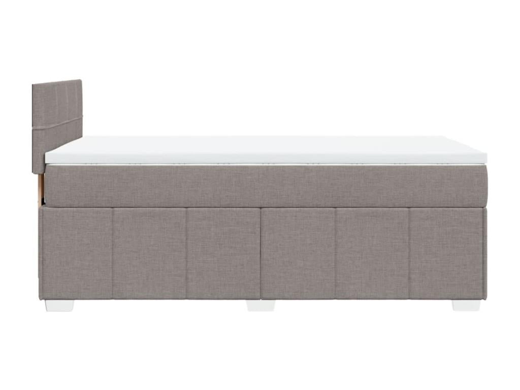 Ventoriq bed base with Ventoriq mattress 100x200 cm Fabric JBBA41544