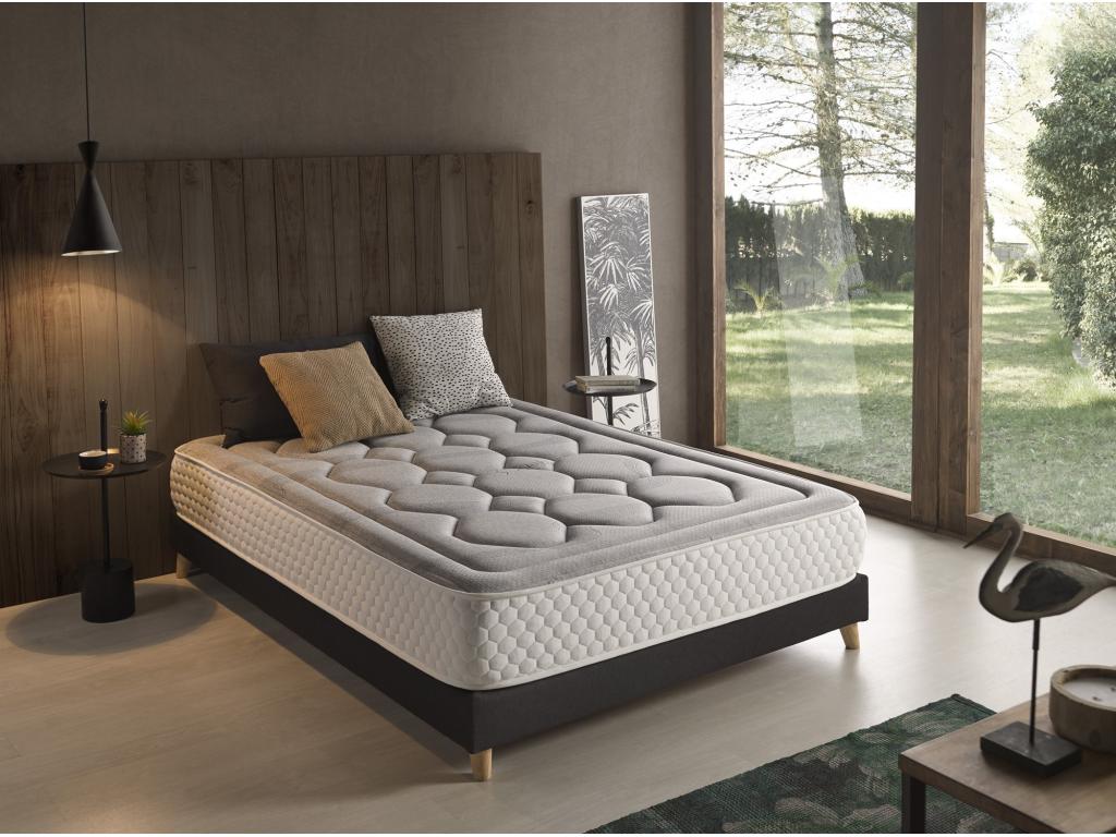200x200 cm Ventoriqélastic Natur Graphene Mattress, 28 cm /-2 Medium-High Firmness. VTBI65131