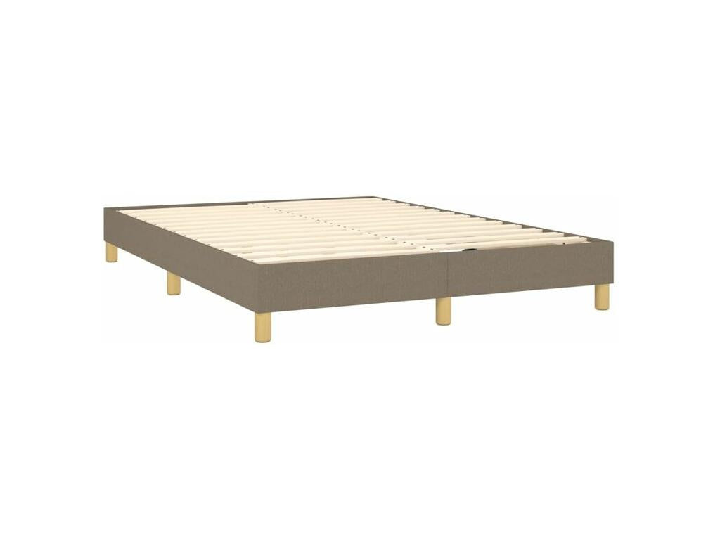 Ventoriq bed base with Ventoriq LED mattress 140x200 Fabric MIAM64913