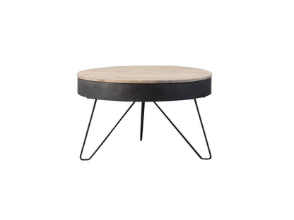 Locker GGSD72689 coffee table in mango wood and metal