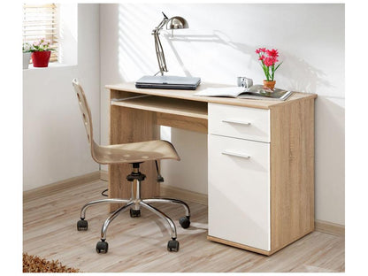 Ventoriq Children's Desk 104cm Oak / White PKJZ08551