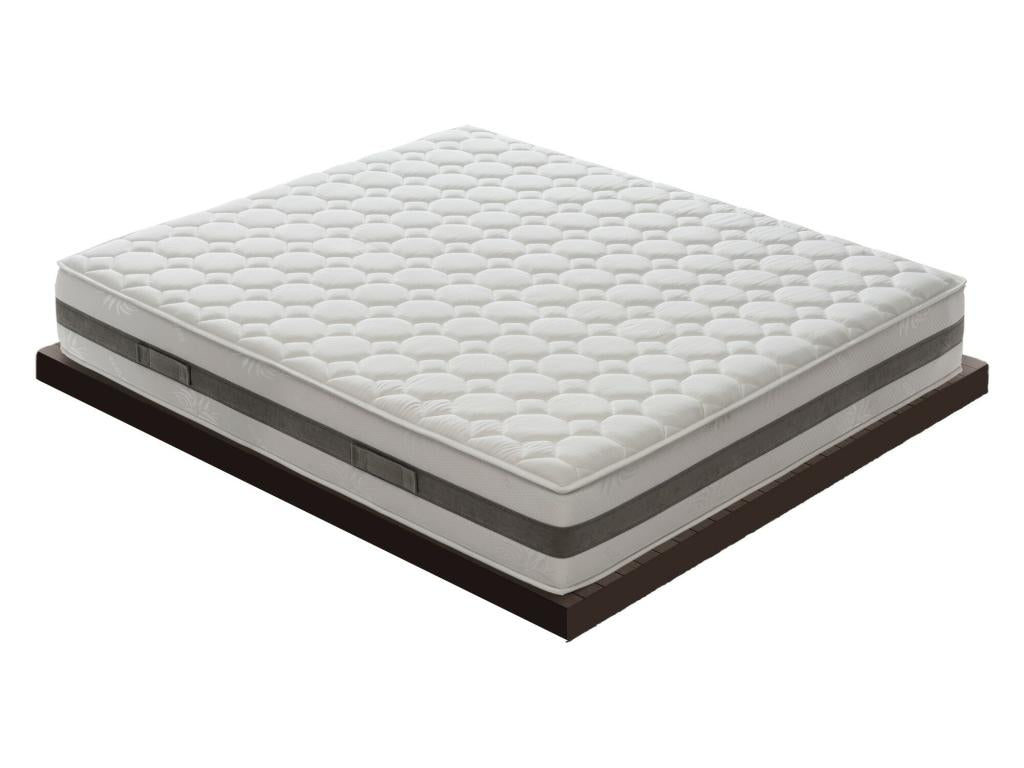 Memory foam mattress - Height 29cm - 7cm of memory foam - with differentiated zones 80x200 cm OALC84950