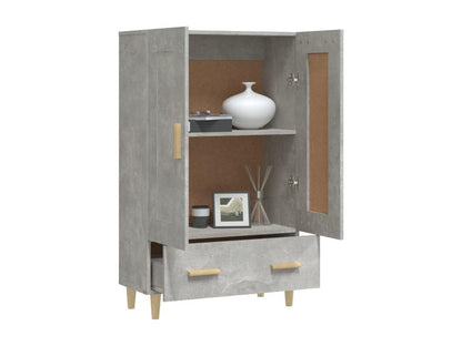 High sideboard, concrete grey, 70x31x115 cm, engineered wood OSYC83642