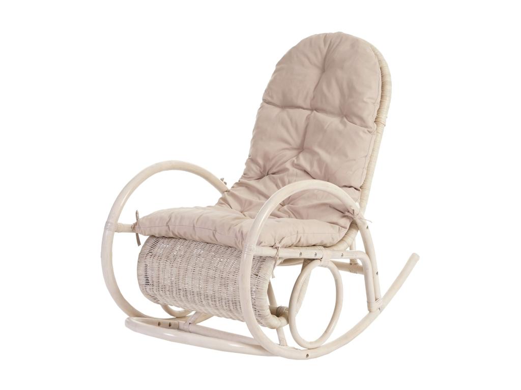 Ventoriq Rocking Chair with Cream Upholstery RJQK13278