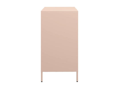 Pink sideboard 68x39x73.5 cm cold-rolled steel RWEC96559