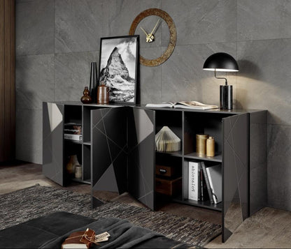 Lumenao Grey Buffet GZYB53804