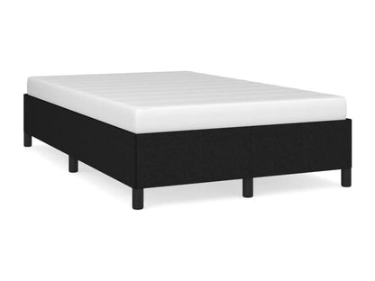 Bed frame without mattress black 120x190 cm fabric SVQX62292