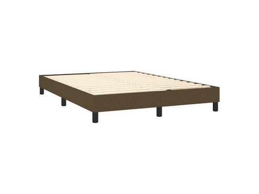 Ventoriq bed base with mattress, dark brown, 140x190 cm, IFTV74263