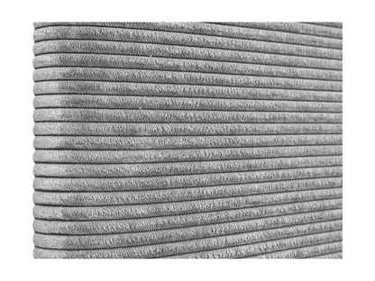Ventoriq Plain Corduroy Headboard with Buttons 105x60 cm Beds 105 cm - Grey FEIS78936