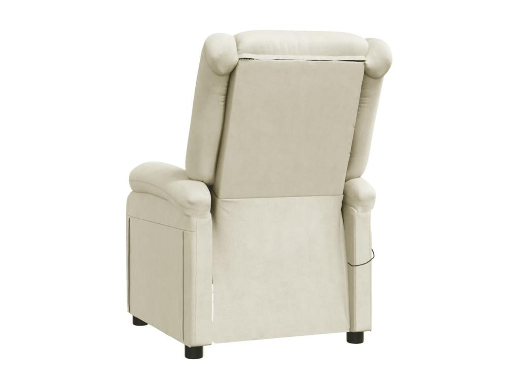 Massage Chair Cream Faux Leather GPUG19409