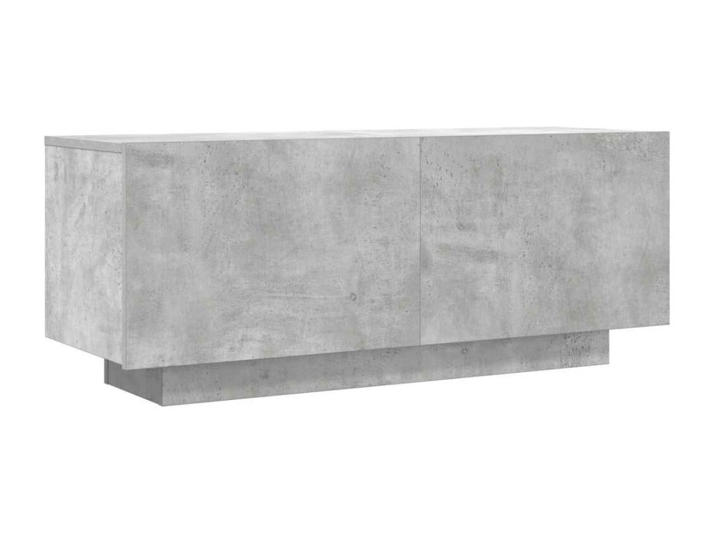 Brown wooden multimedia TV stand with shelf, 100x35x40 cm, 02 0025490 MCEF62310