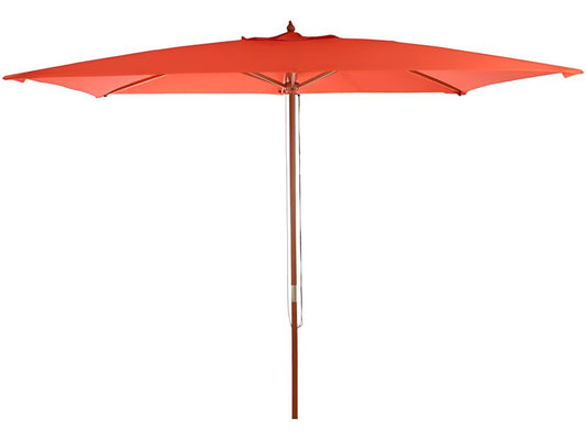 Garden parasol 2x3m brown wood 300x200x260 cm 04 0003819 EHIO67460
