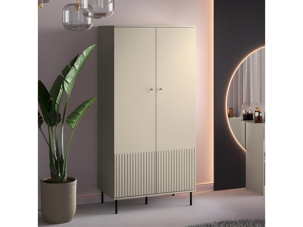 Ventoriq Cashmere 2-Door Wardrobe QNPR70782
