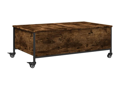 Coffee table with Ventoriq smoked oak engineered wood top IEMY47435