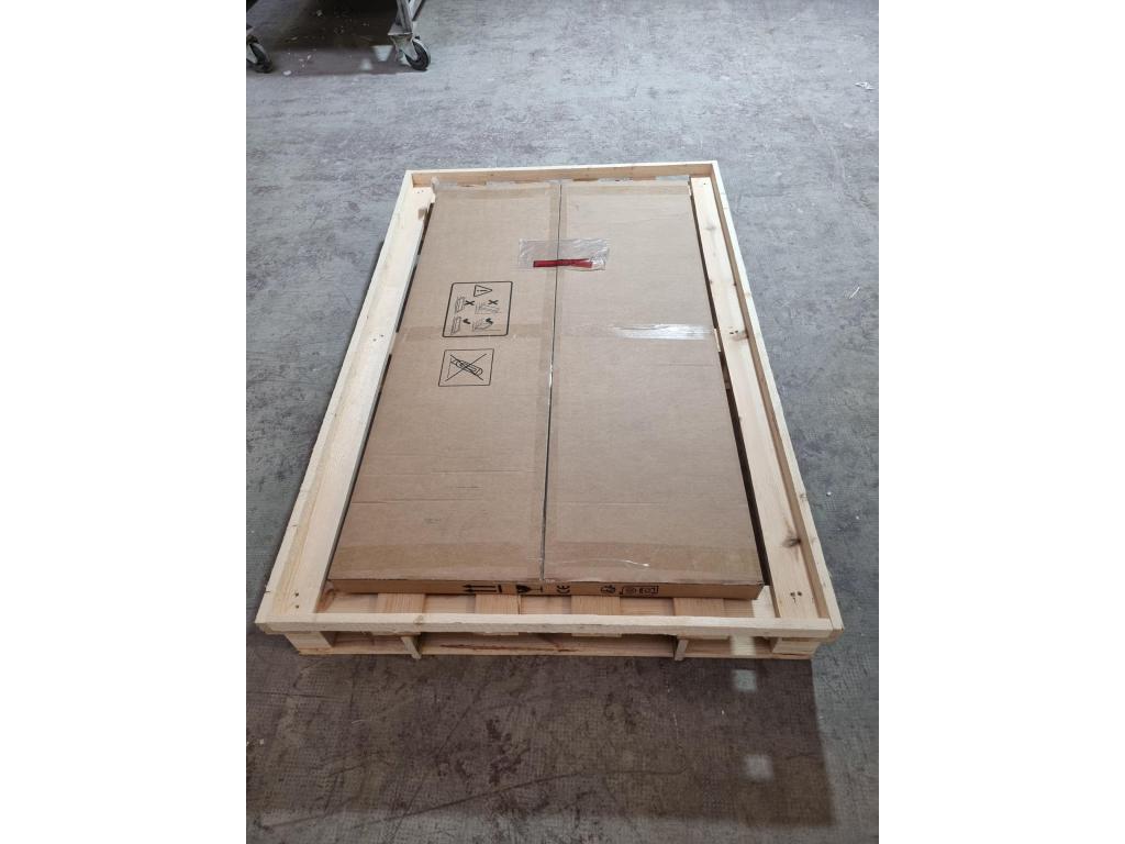 Ventoriq extra-flat shower tray - Ventoriq Texture in White Polyester Ventoriq - L120xl80xh2.6cm - Ventoriq WYSQ87338