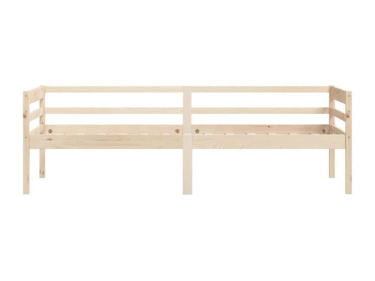 Solid pine wood bed frame 90x200 cm ZSXJ17909