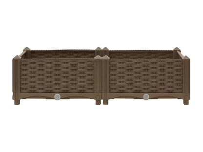 Raised bed 80x40x23 cm Polypropylene DZNA50046