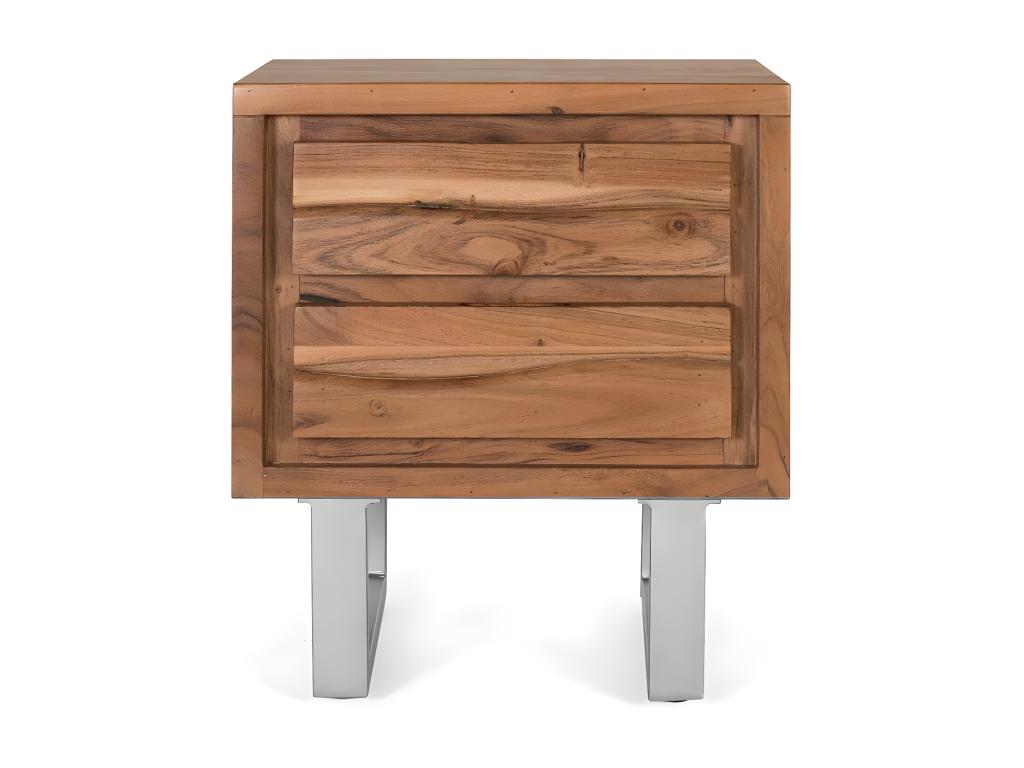 NIGHT TABLE - BENCH BED FOOT Marrón.Giner y Colomer.56x40x50 ZFUD97559