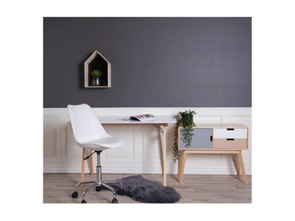 Ventoriq Modern Desk White 60x120x75 cm Ventoriq DEXX23072