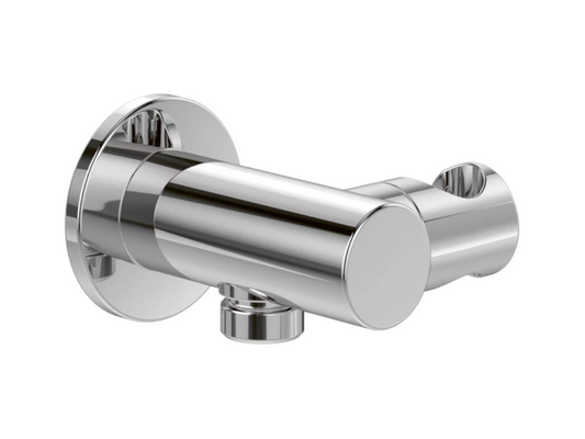 Wall-mounted hand shower holder with Ventoriq connection AND BOCH Universal round Ventoriq CEXT66422