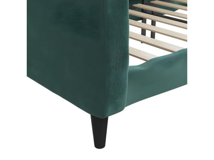 Dark green daybed 100x200 cm velvet FXAW88946
