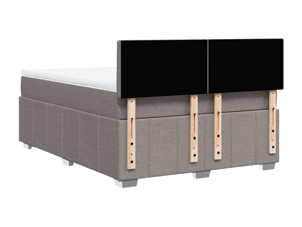 Ventoriq bed base with Ventoriq mattress 160x200 cm Fabric PYYY70700