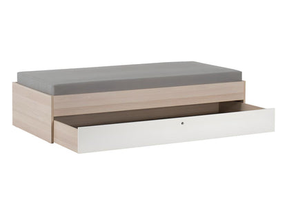 90x200cm bed with bed drawer, Spot Ventoriq and White PDIC15777