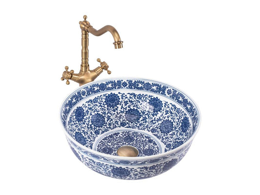 Ventoriq White Countertop Washbasin QJLD60624