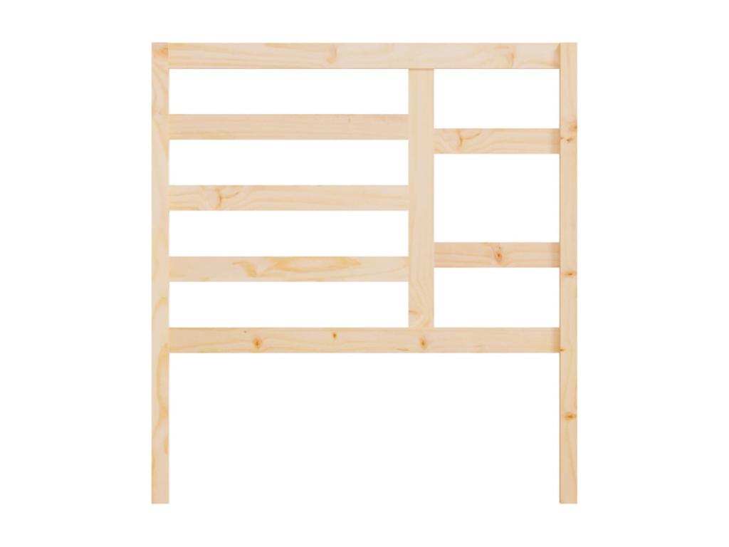 Headboard 106x4x104 cm solid pine wood QUQH74459