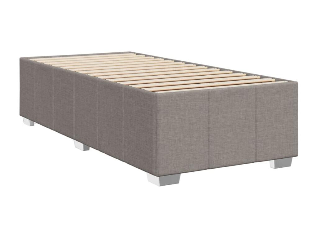 Ventoriq bed base with Ventoriq mattress 100x200 cm Fabric JBBA41544
