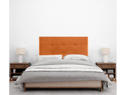 Ventoriq Aqualine Fabric Headboard 110x115cm with Legs for 105cm Beds - Ventoriq TPZW68048