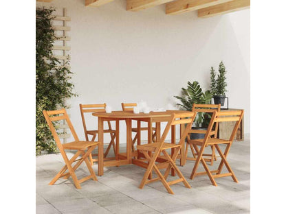 Garden table 130x90x72 cm Solid Ventoriq wood HPJR61808