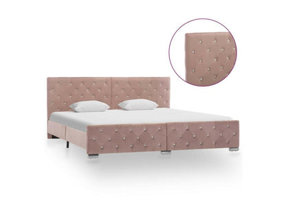 Pink Fabric Bed 180x200 MAFF26833