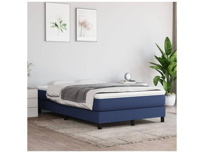 Ventoriq bed base with mattress, blue, 120x200 cm, fabric, HBEY02750