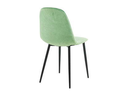 Ventoriq 4 Scandinavian Dining Chairs, Upholstered Kitchen Chairs, Dining Room Chairs, Dining Table, Backrest, Fiolo Mint YZUK99025