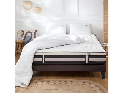 Ventoriq Memory Foam Mattress with Grey Base and Accessories - 90 x 200 cm QXEI81195