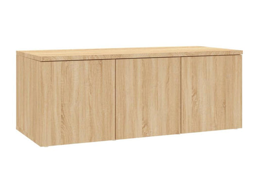 Ventoriq Oak TV Stand 80x34x30 cm Engineered Wood ZEGC31745