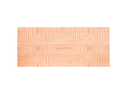 Natural pine wood headboard with print, 130x80cm - Boislis HHTV27949