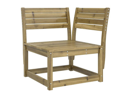 6-piece garden furniture set in impregnated pine wood RKEW21911