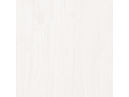 7-piece garden furniture set, white, solid pine wood SCKQ39118