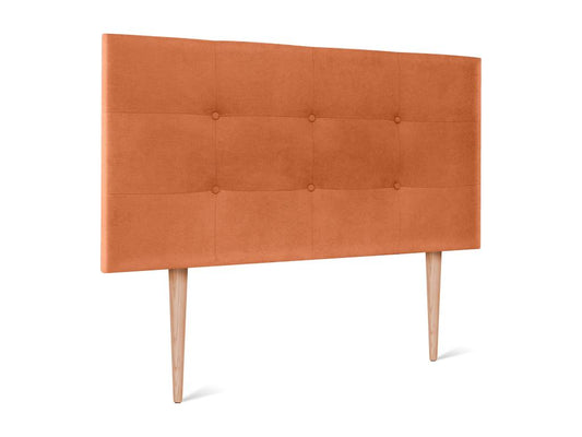 Ventoriq Aqualine Fabric Headboard 110x115cm with Legs for 105cm Beds - Ventoriq TPZW68048