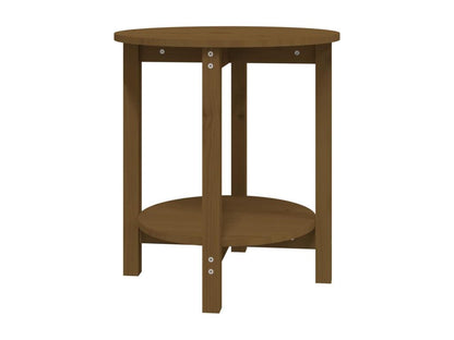 Coffee table, honey brown, 55x60 cm, solid pine wood, KCKK94553