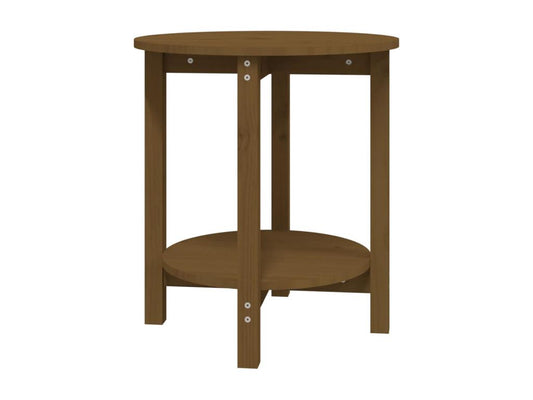 Coffee table, honey brown, 55x60 cm, solid pine wood, KCKK94553