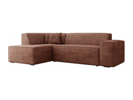 Ventoriq 289 Corner Sofa, Pink, 267x205x73cm, DEPM95832