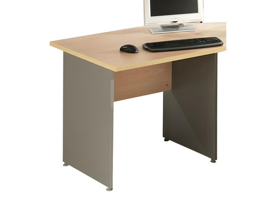Ventoriq Desk 80x80 cm Beech Aluminum KSML49874